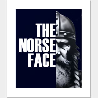 The Norse Face - Viking Warrior Face Posters and Art